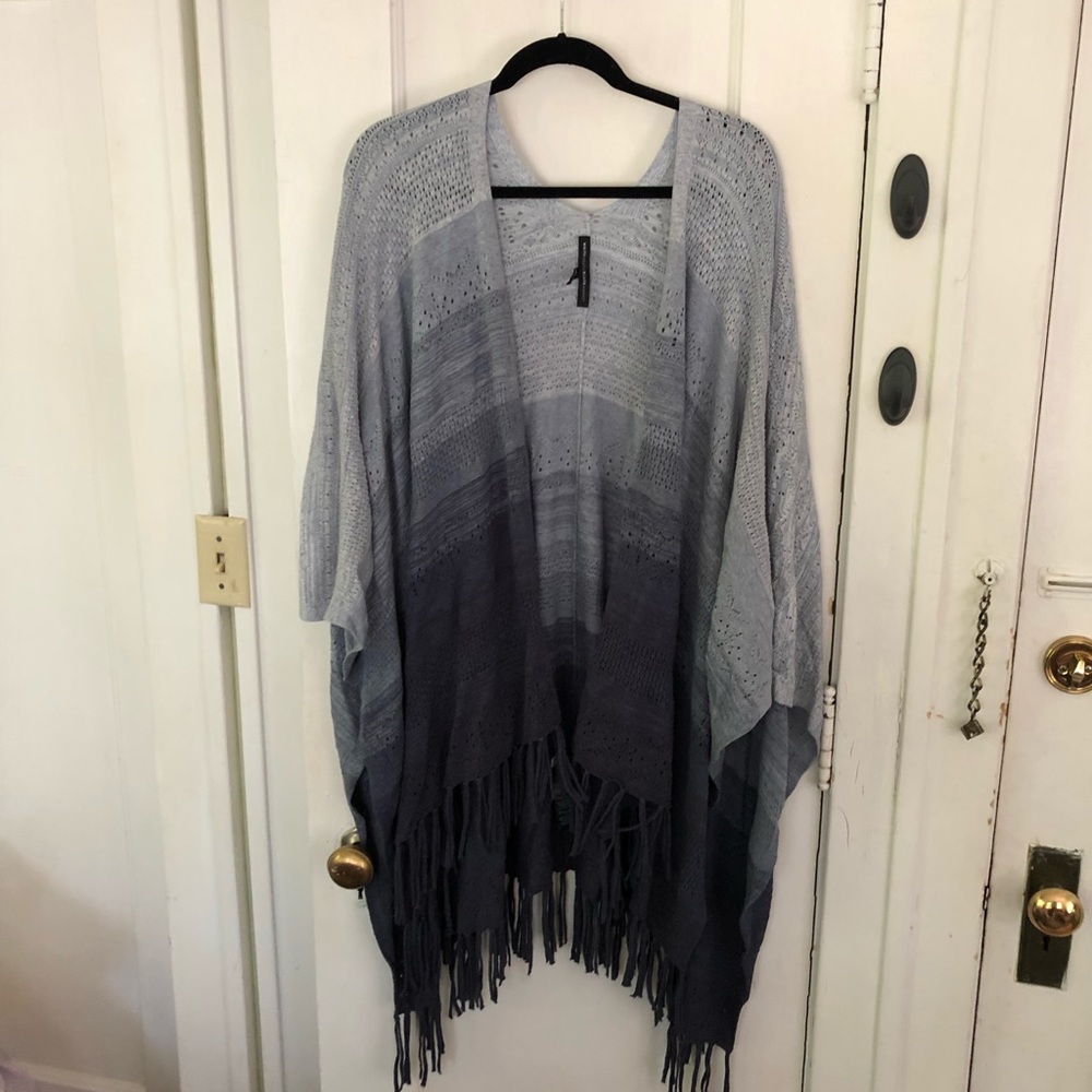 White House Black Market Blue Ombré Cover Up